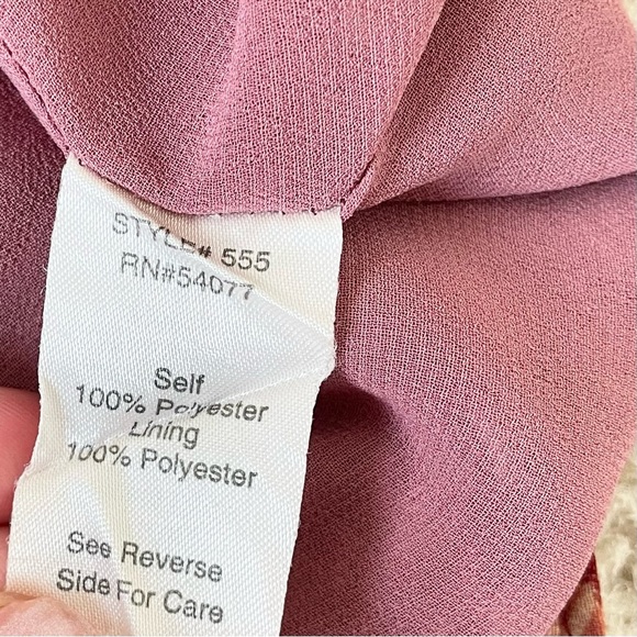 🎃CAbi Houndstooth Colorful Sheer Pleated Tank Top - Picture 8 of 10